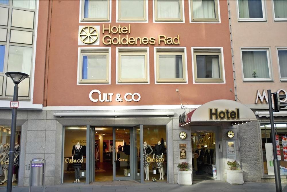 Hotel Goldenes Rad Ульм Экстерьер фото